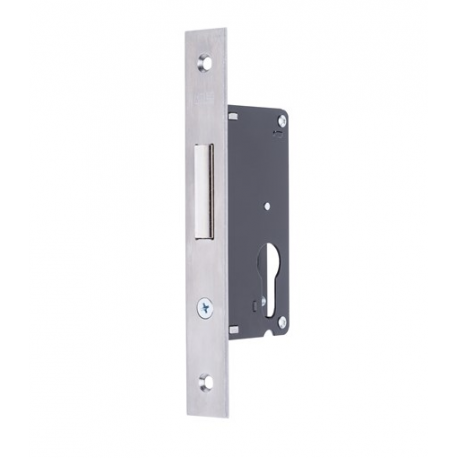 Zamek LOB wpuszczany bębenkowy zasuwkowy Z025B-2-K1