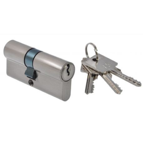 Wkładka bębenkowa E5 50x50mm nikiel satyna