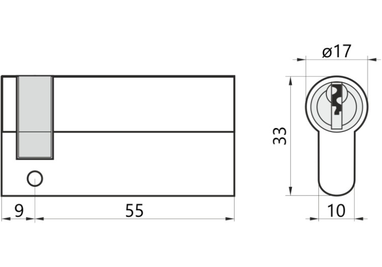WKŁADKA M&D 9/55 NIKIEL