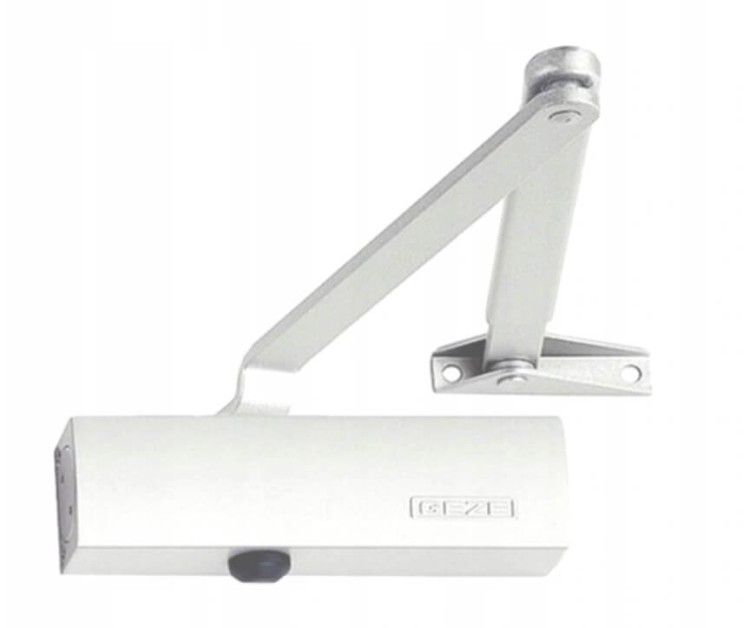 Samozamykacz GEZE TS 1500 z ramieniem biały