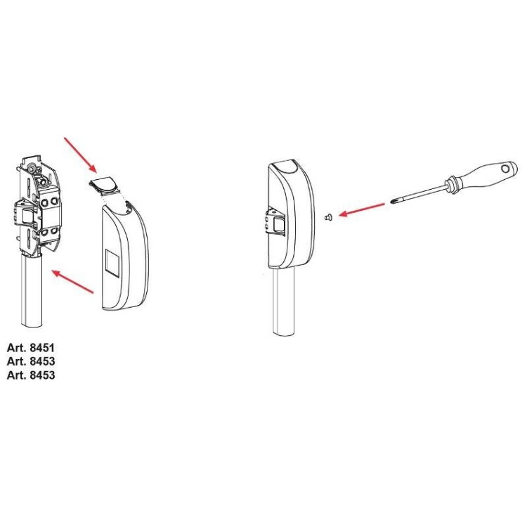 Ryglowanie Boczne FAPIM Oltre 8436 Srebrne