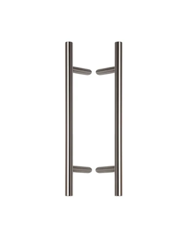 WALA Uchwyt dwustronny  P45 fi 30 X=800 L=1000 stal nierdzewna 304 szlifowana zaślepka Z1