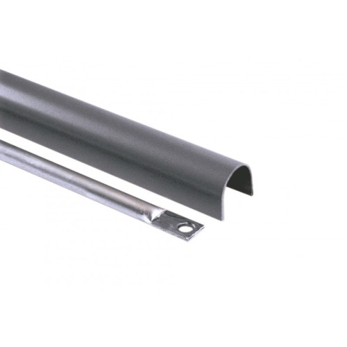 Pręt pionowy z osłoną L-950 mm FAPIM 8451 antypanik OLTRE/PANAMA Srebrny