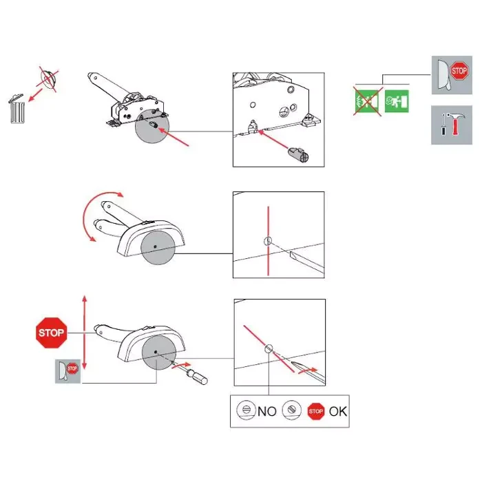 Wspornik bierny FAPIM Oltre 8041 srebrny