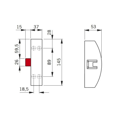Rygle boczne Dorma PHX 06