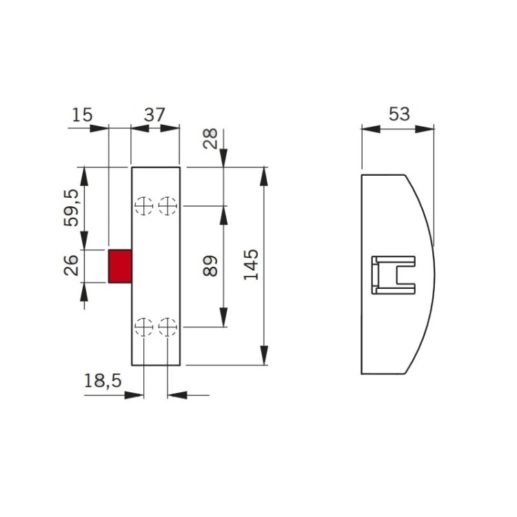 Rygle boczne Dorma PHX 06