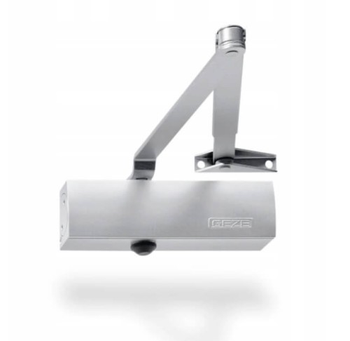 Samozamykacz GEZE TS 1500 z ramieniem srebrny
