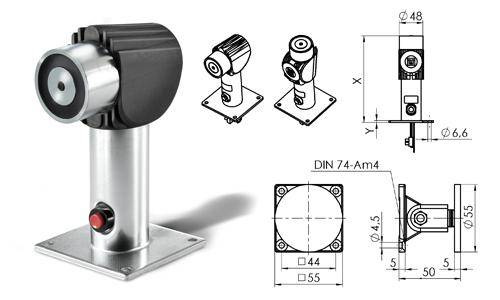 Kendrion GTR048000A10-011 Zwalniak elektromagnetyczny łamany 150/175mm, 400N, 24V DC