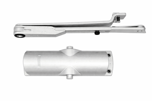 Samozamykacz GEZE TS 1000 z ramieniem z blokadą srebrny