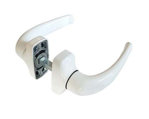 Klamka drzwiowa STAC Geminis biała