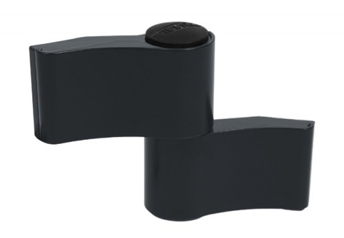 WALA Zawias WX, 2-skrzydełkowy  92mm, symetryczny (antracyt)