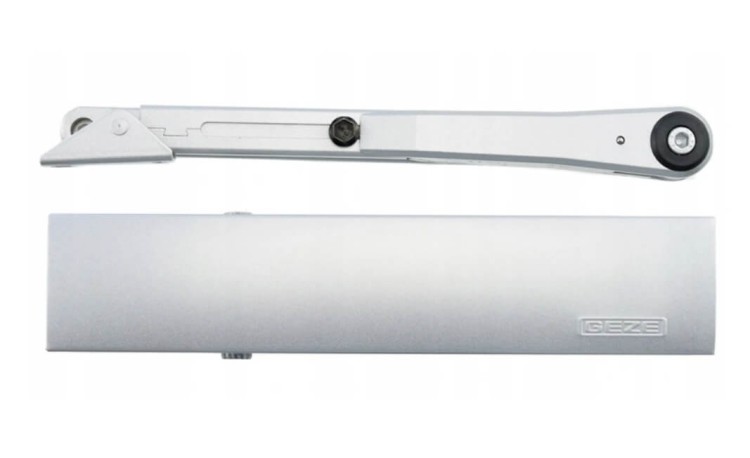 Samozamykacz GEZE TS 4000 z blokadą srebrny