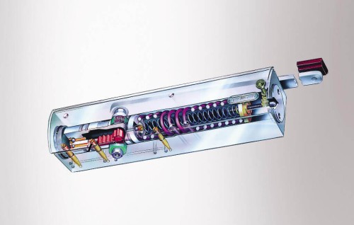 Samozamykacz GEZE TS 5000 V bez szyny srebrny