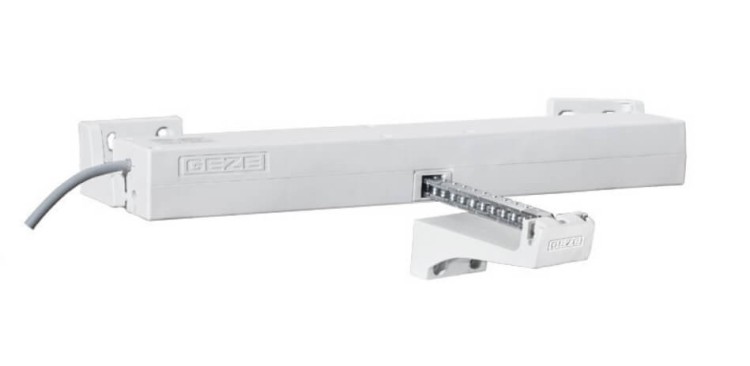 GEZE ECchain siłownik okienny łańcuchowy 230V biały