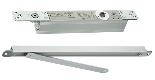 Samozamykacz GEZE BOXER 3-6 z szyną 20,7mm srebrny