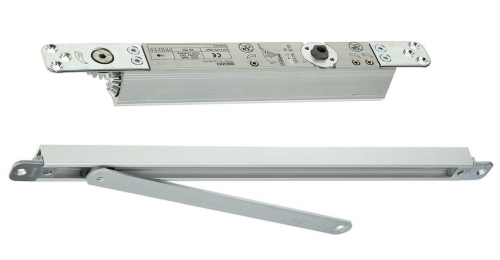 Samozamykacz GEZE BOXER 2-4 z szyną 20,7mm srebrny