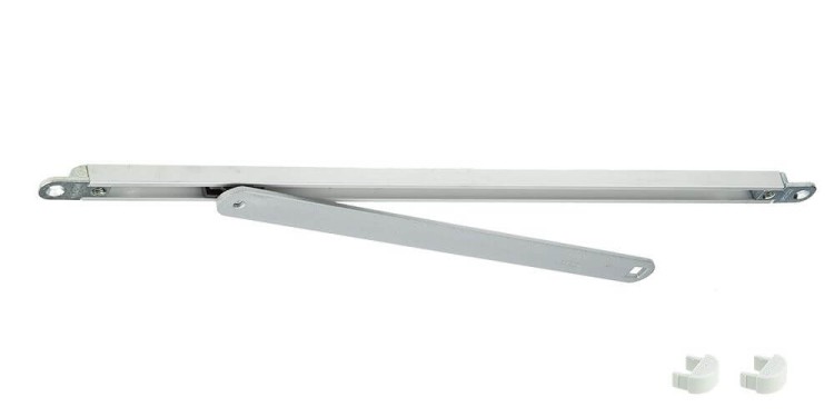 GEZE BOXER szyna ślizgowa 12mm srebrna