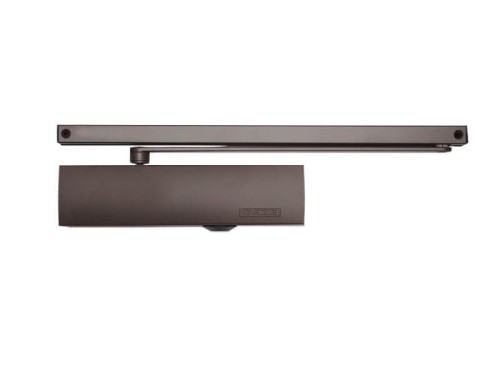 Samozamykacz GEZE TS 5000 V z szyną brązowy