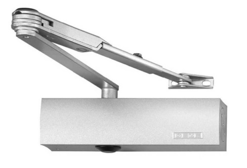 Samozamykacz GEZE TS 2000 NV BC z blokadą srebrny