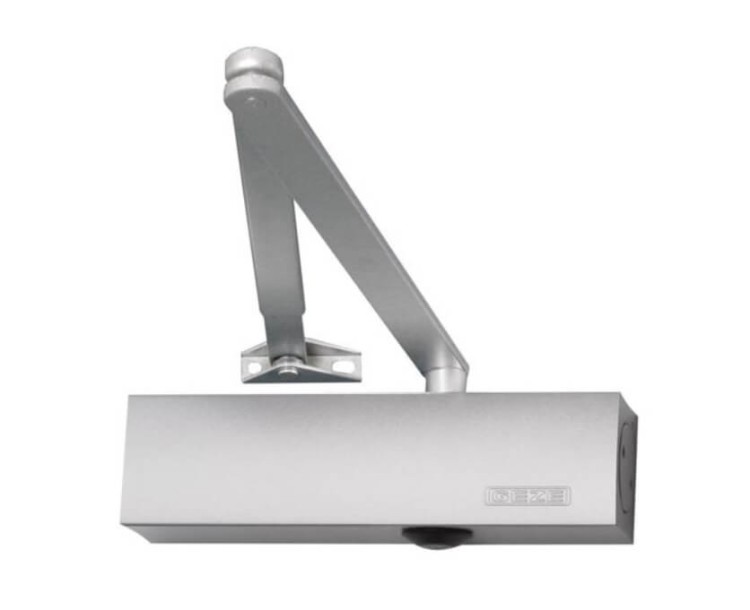 Samozamykacz GEZE TS 2000 NV BC z ramieniem srebrny