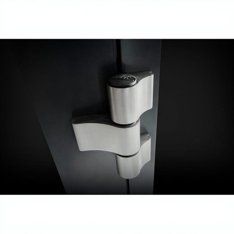 WALA Zawias WX, 3-skrzydełkowy  92mm, symetryczny (anoda srebrna)