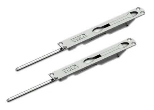 WALA Rygiel wpuszczany do drzwi srebrny