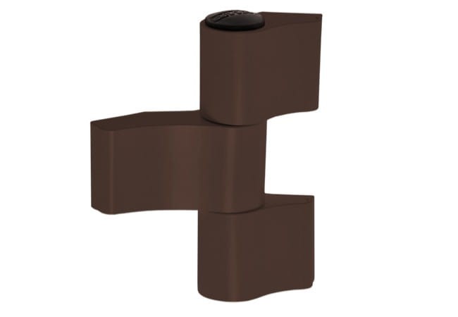 WALA Zawias WX, 3-skrzydełkowy 67mm, niesymetryczny (brązowy mat)