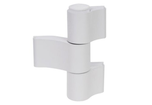 WALA Zawias WX, 3-skrzydełkowy 67mm, niesymetryczny (biały mat)