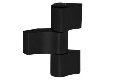 WALA Zawias WX, 3-skrzydełkowy 67mm, niesymetryczny (czarny mat)