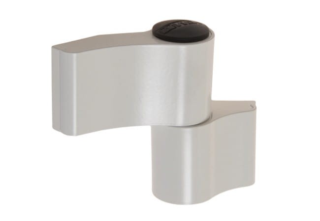 Zawias 2-skrzydełkowy WALA WX 67mm niesymetryczny biały mat