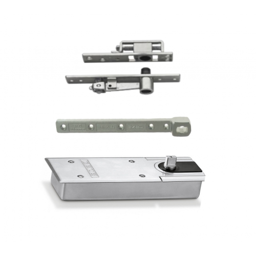 Samozamykacz podłogowy GEZE TS 500 N EN3 komplet