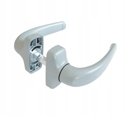 Klamka drzwiowa STAC Geminis srebrna